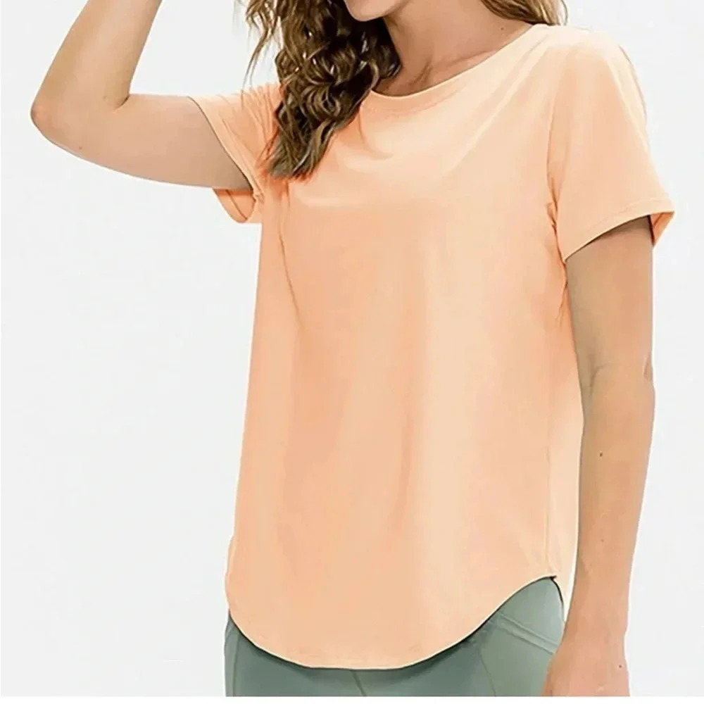 Eileen Fisher Relaxed fit Womens Pink Blouse Size 2X Organic cotton/Lycra